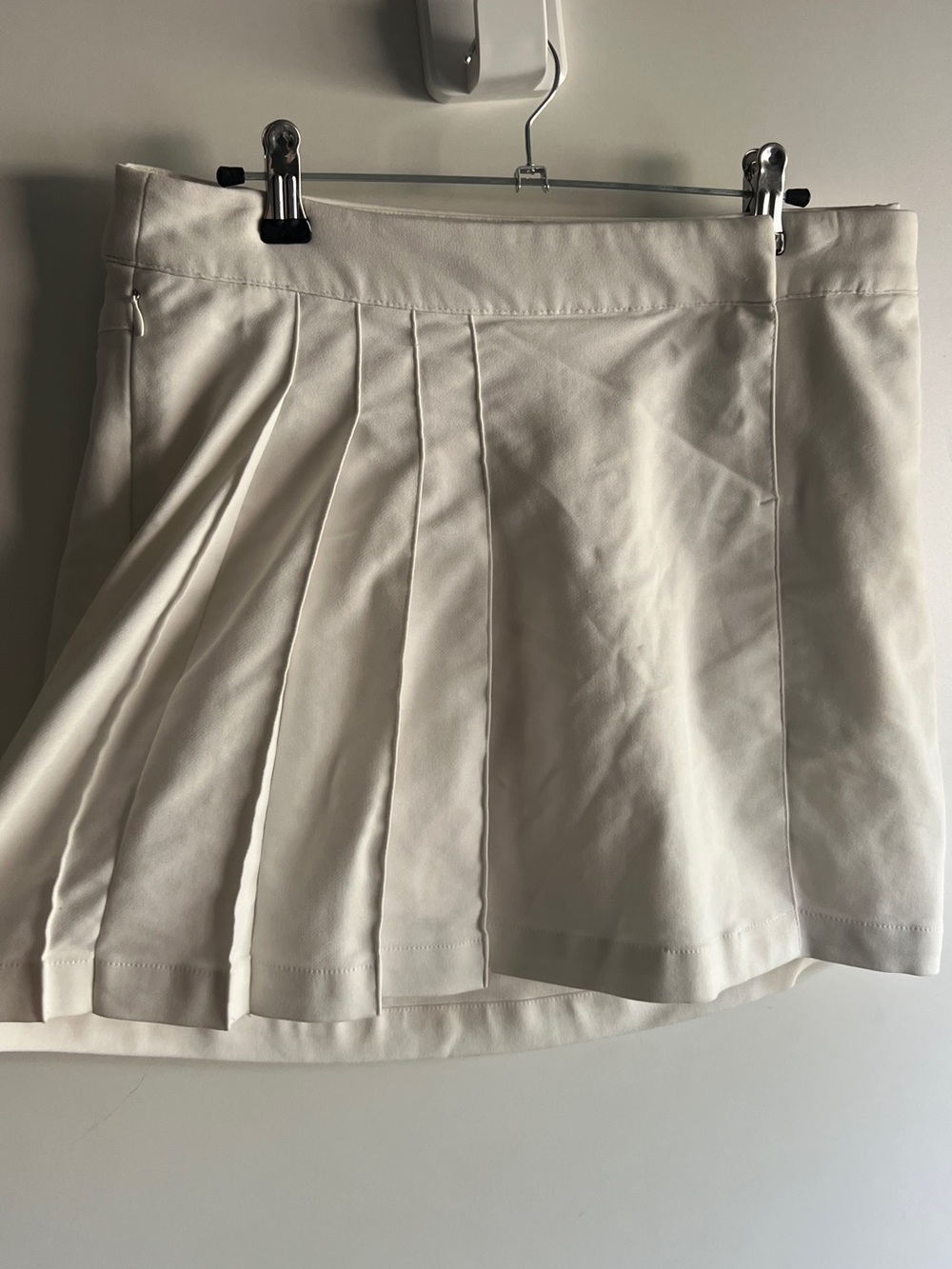 Nike White Dri-FIT Golf Skort